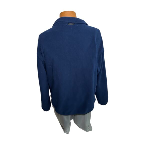 The North Face Men’s Navy Blue Zip Up Fleece Jacket, XL, Pre-owned - Picture 2 of 6